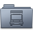 Transmit Folder Graphite Icon